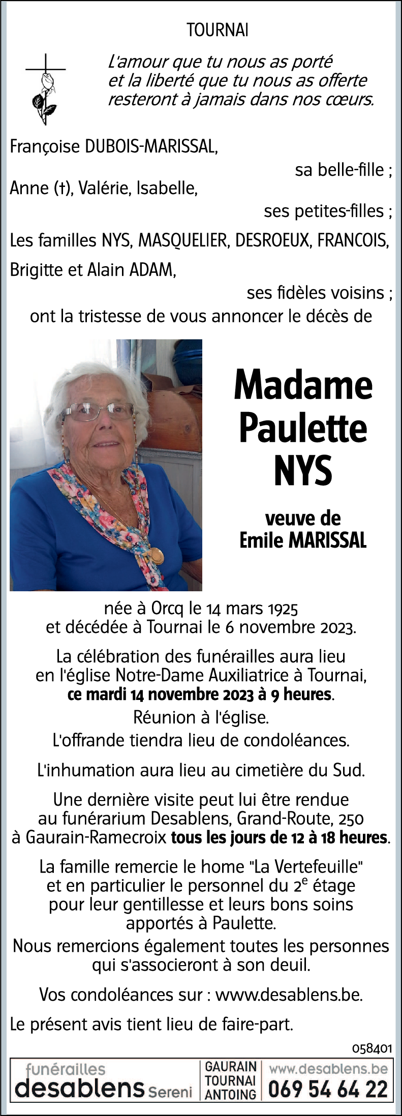 Paulette NYS