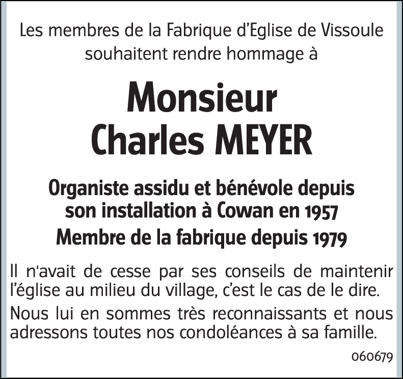 Charles MEYER