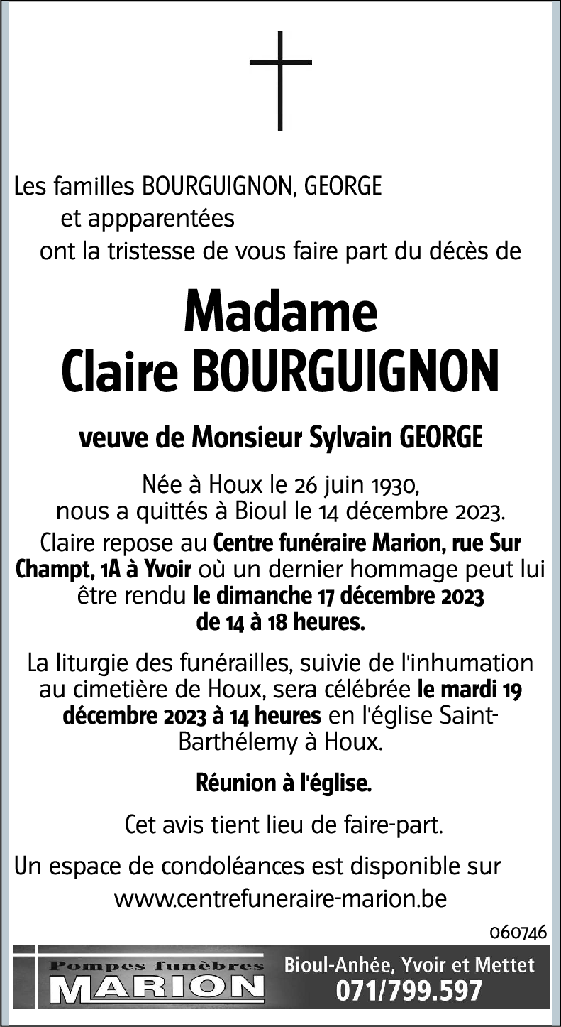 Claire BOURGUIGNON