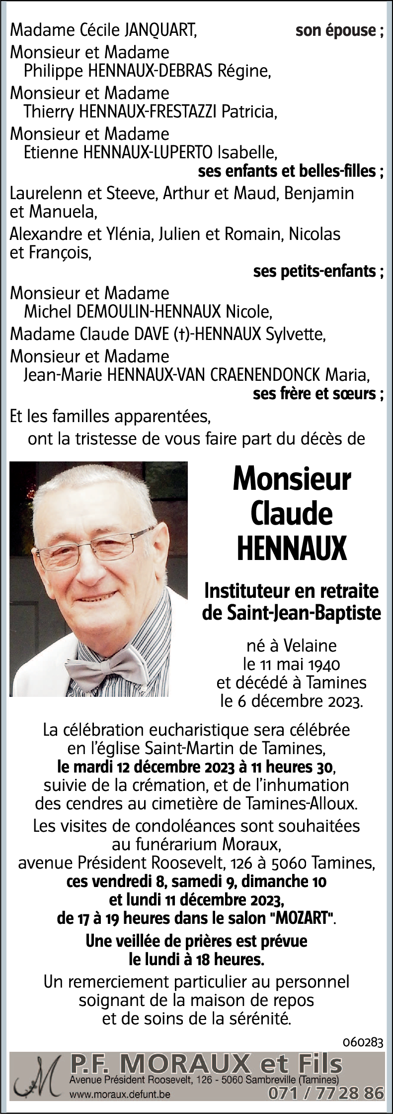 Claude HENNAUX