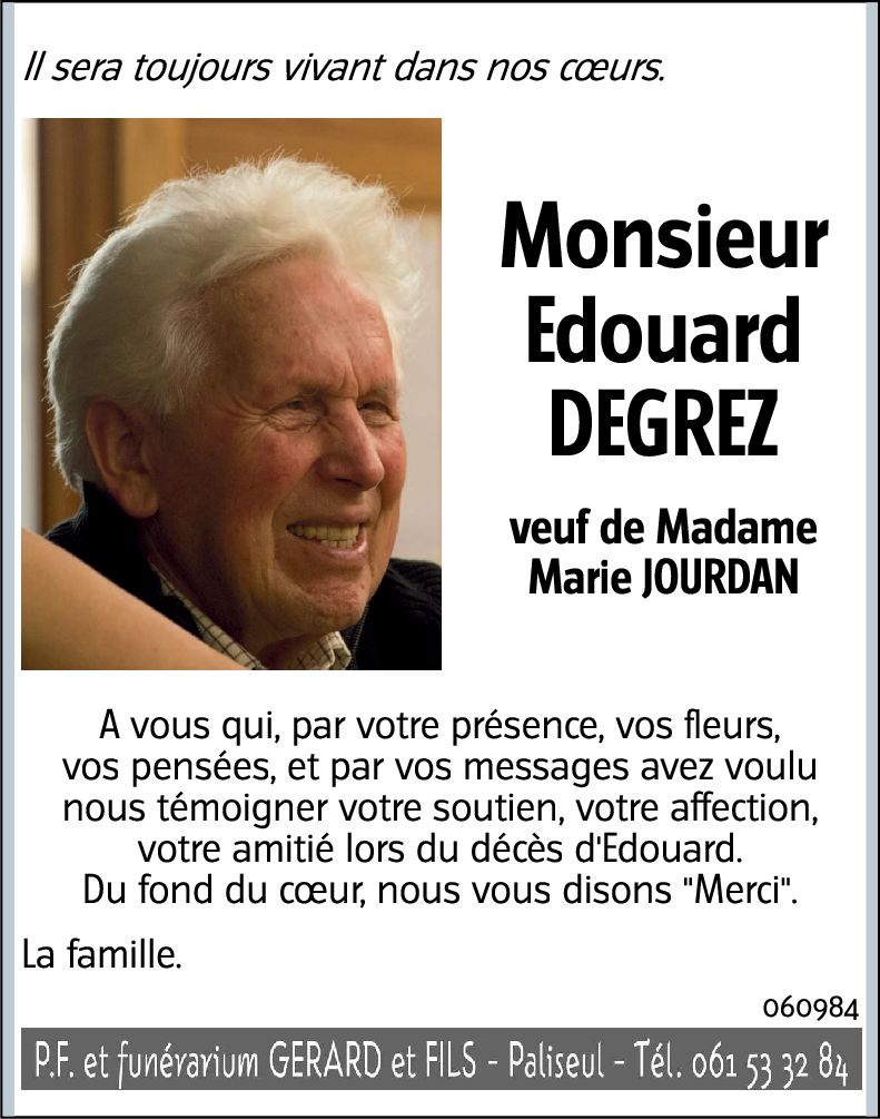 Edouard DEGREZ