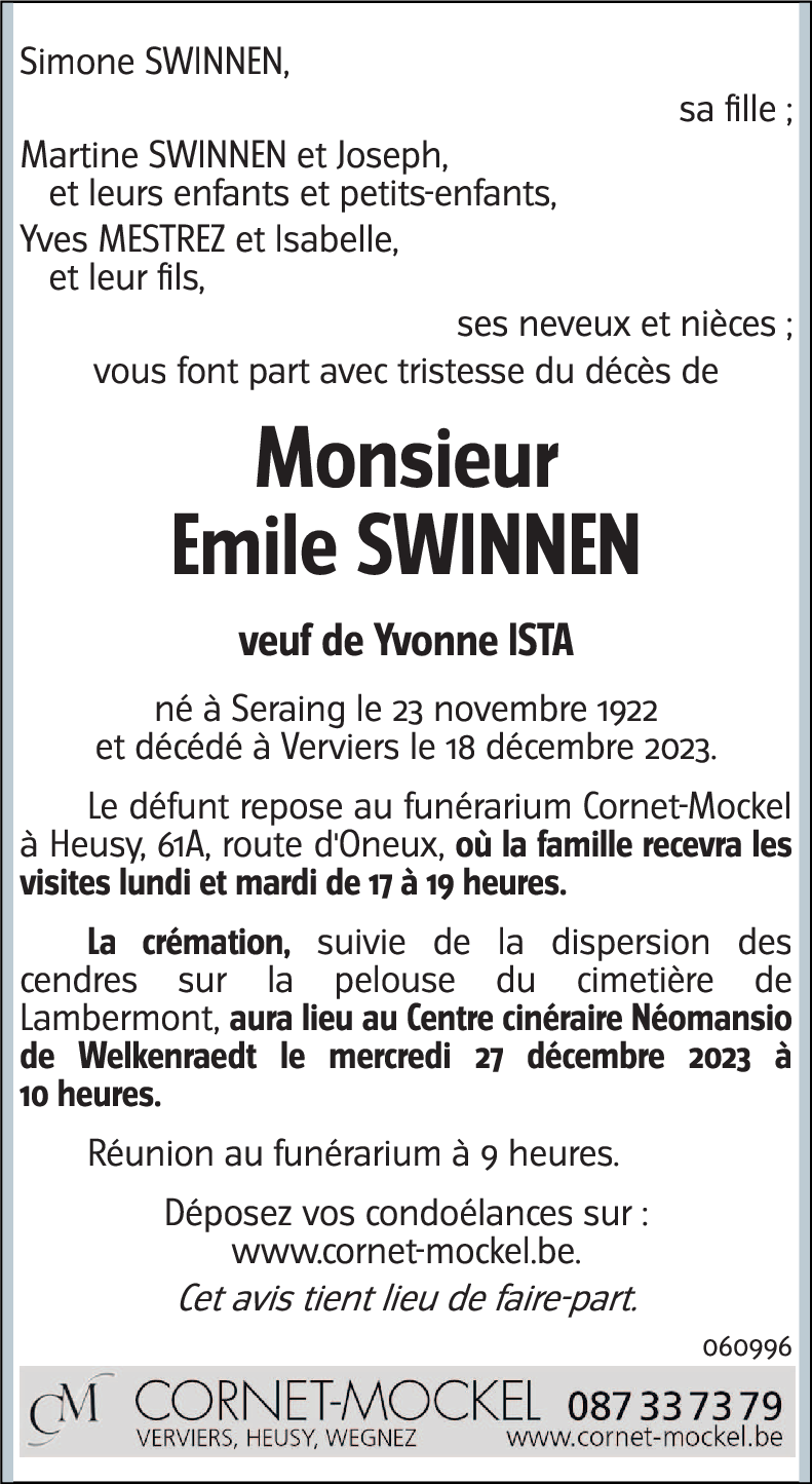 Emile SWINNEN