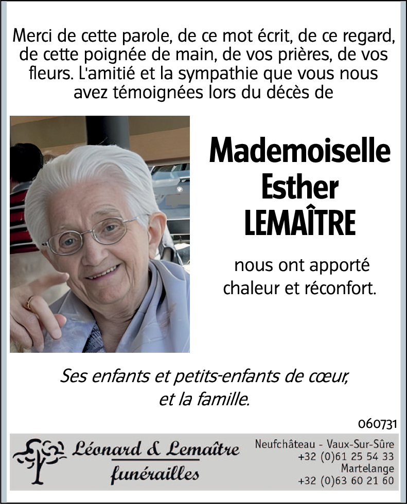 Esther Lemaître