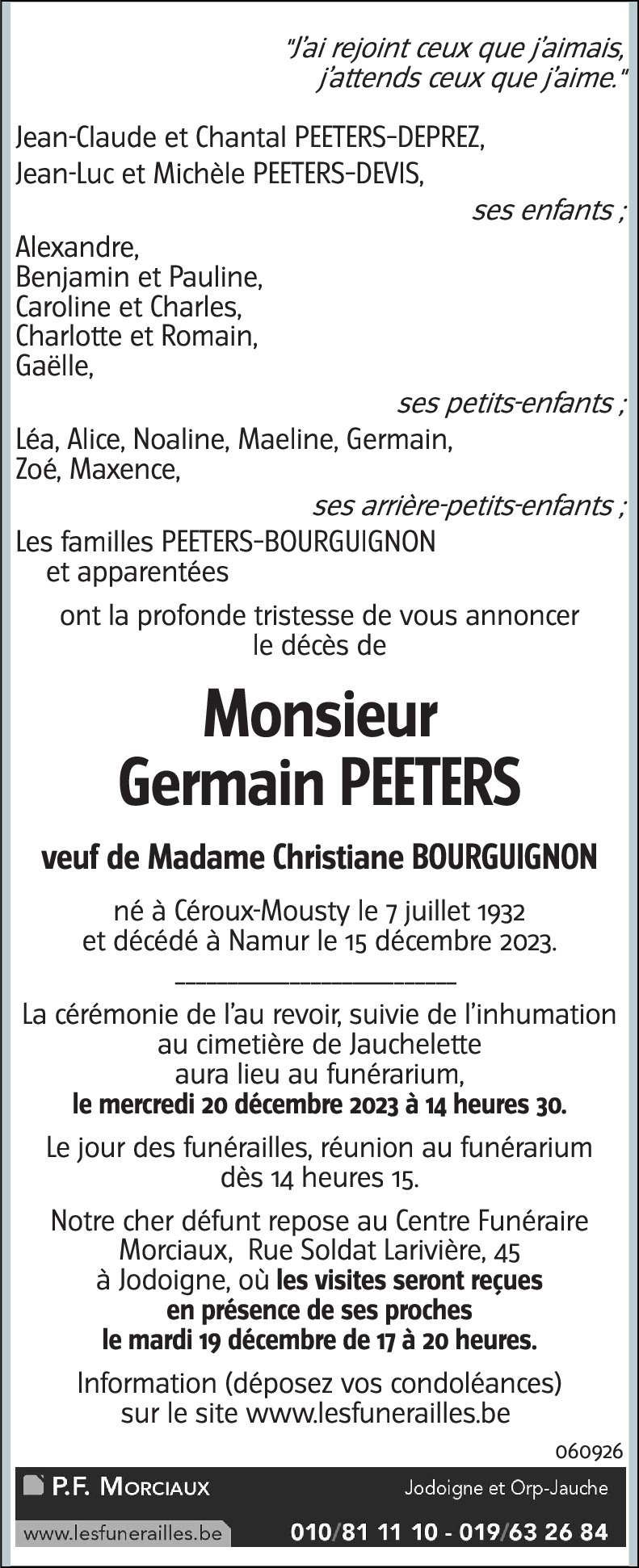 Germain Peeters