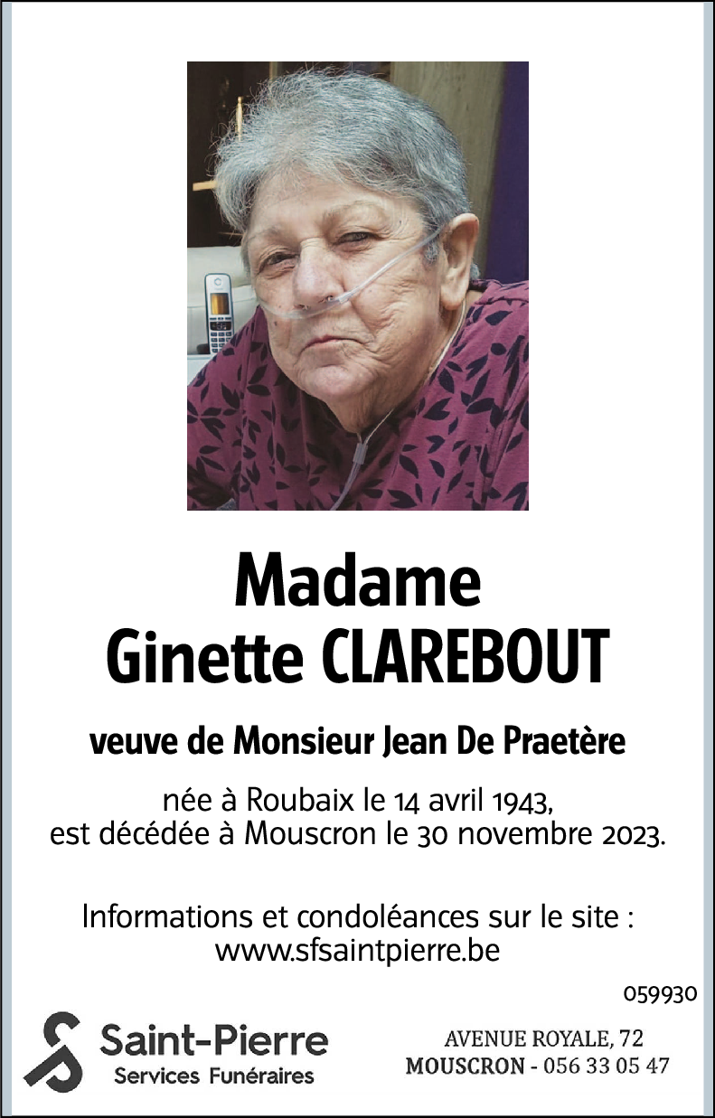 Ginette Clarebout