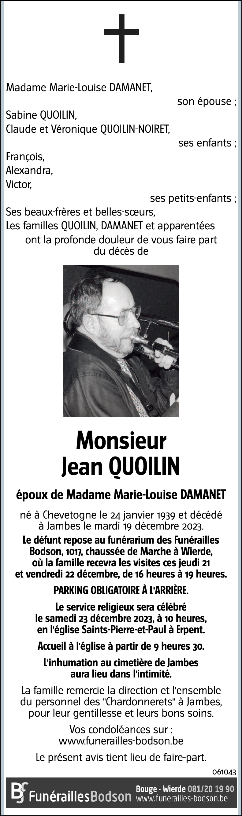 Jean QUOILIN