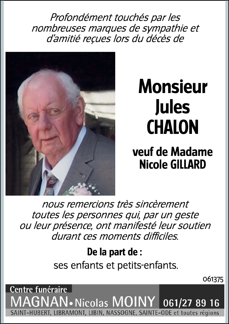 Jules CHALON