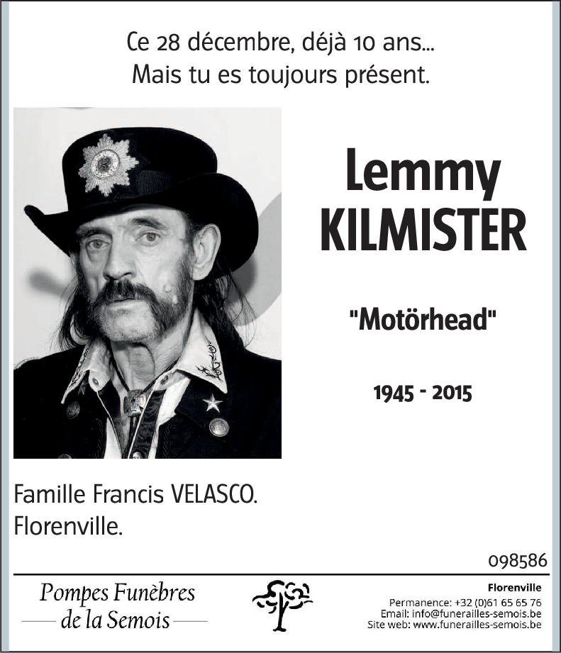 Lemmy KILMISTER