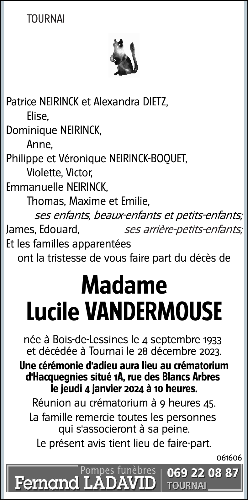 Lucile VANDERMOUSE