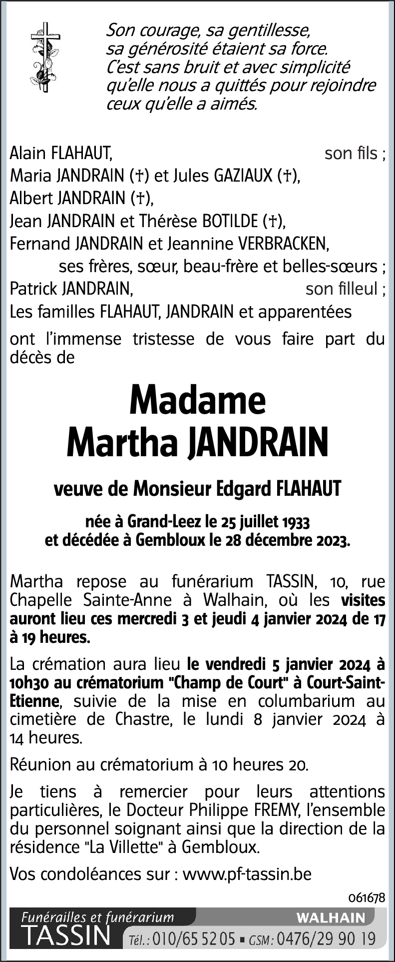 Martha Jandrain