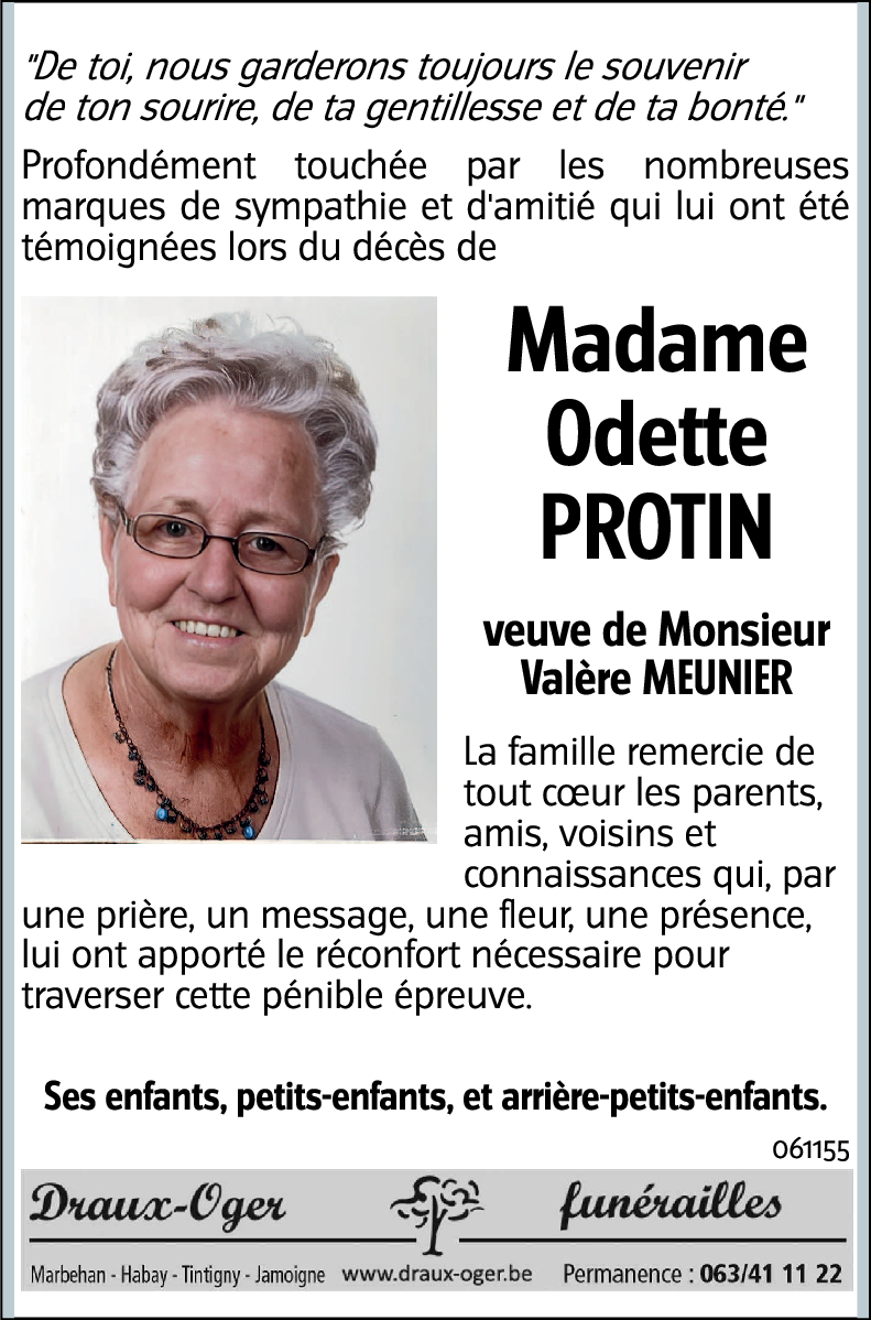 Odette PROTIN