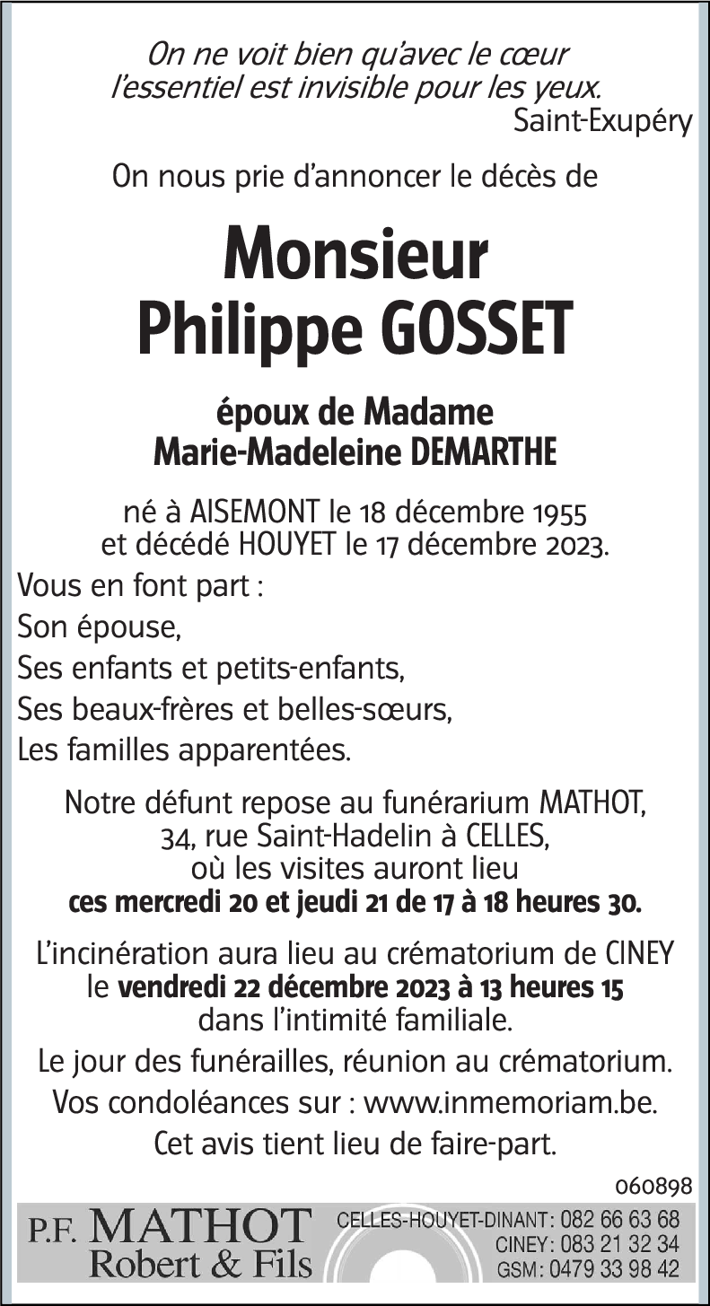 Philippe GOSSET