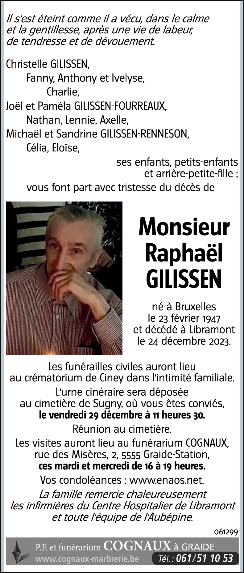 Raphaël GILISSEN