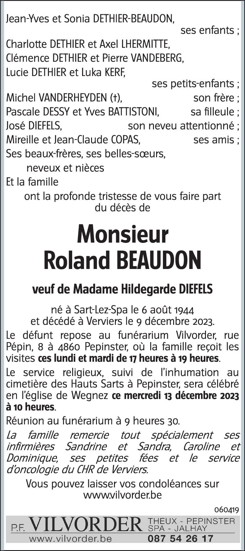 Roland Beaudon