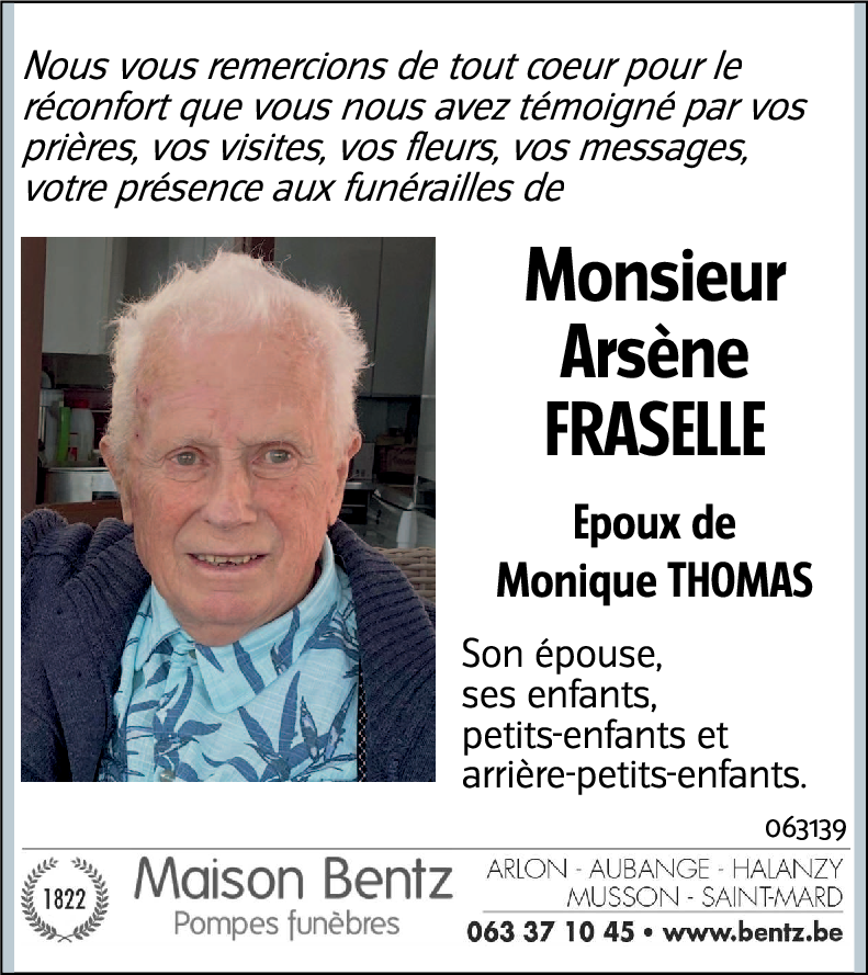 Arsène FRASELLE