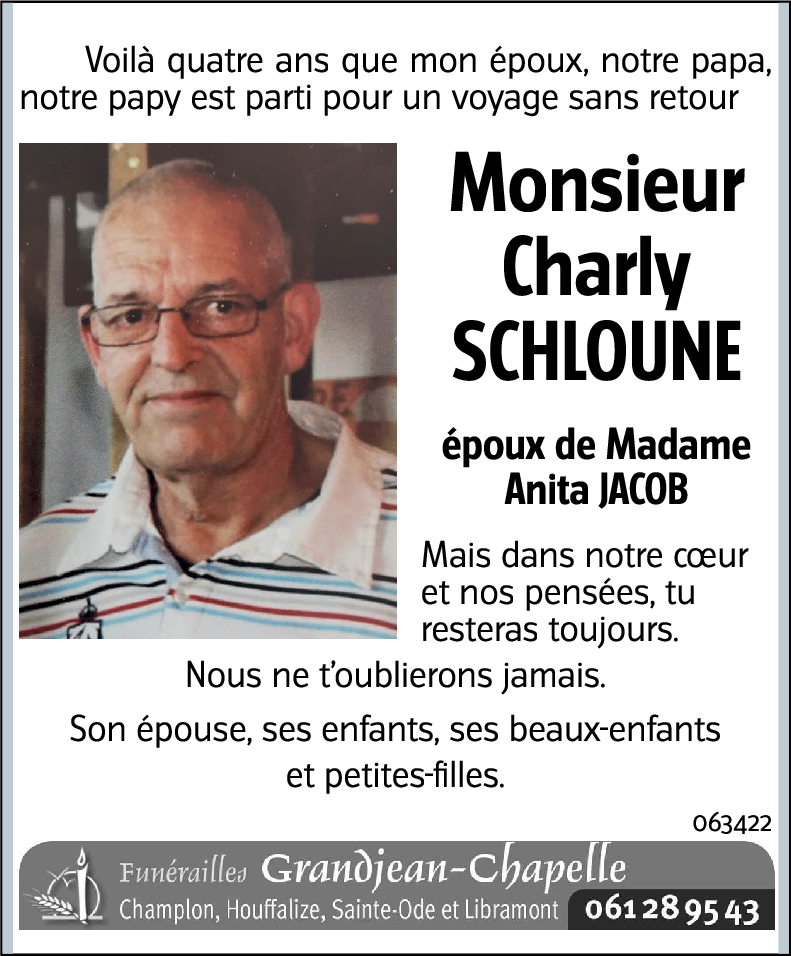 Charly SCHLOUNE