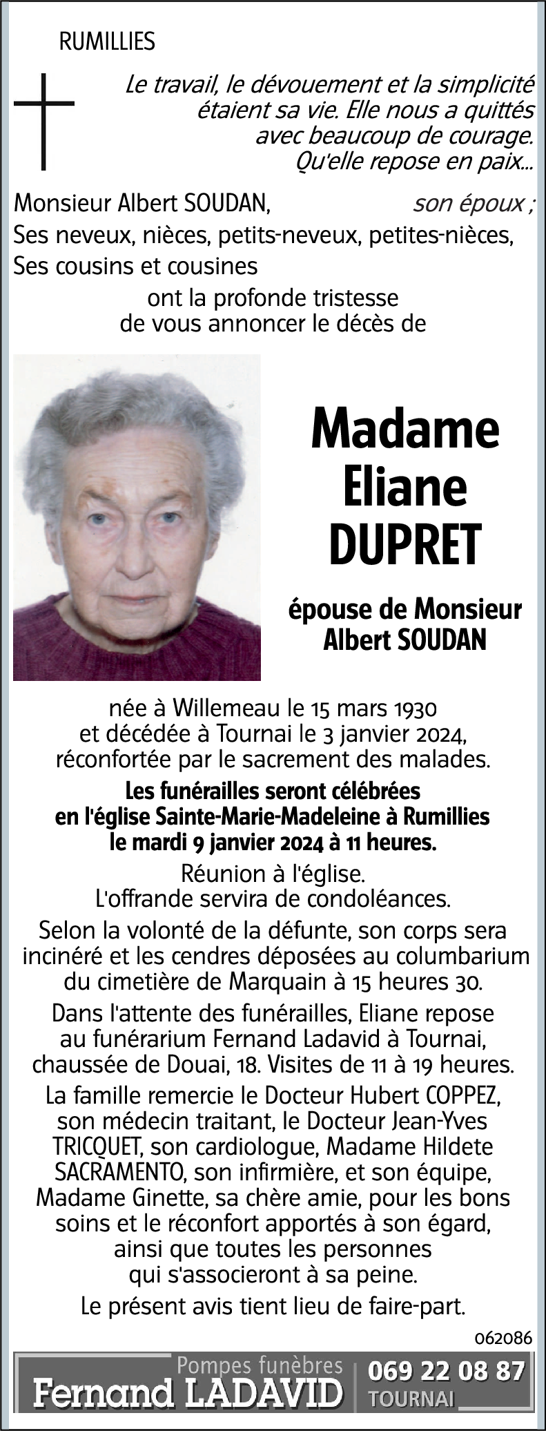 Eliane DUPRET