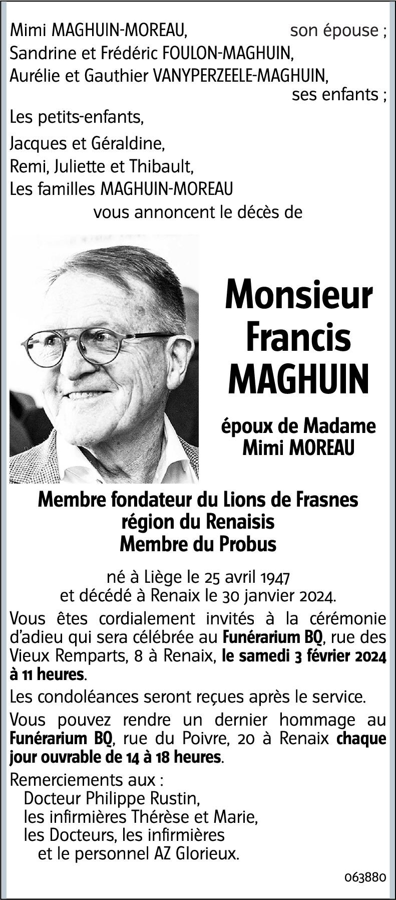 Francis MAGHUIN