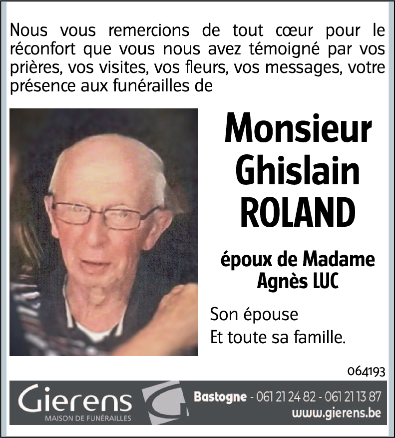 Ghislain ROLAND