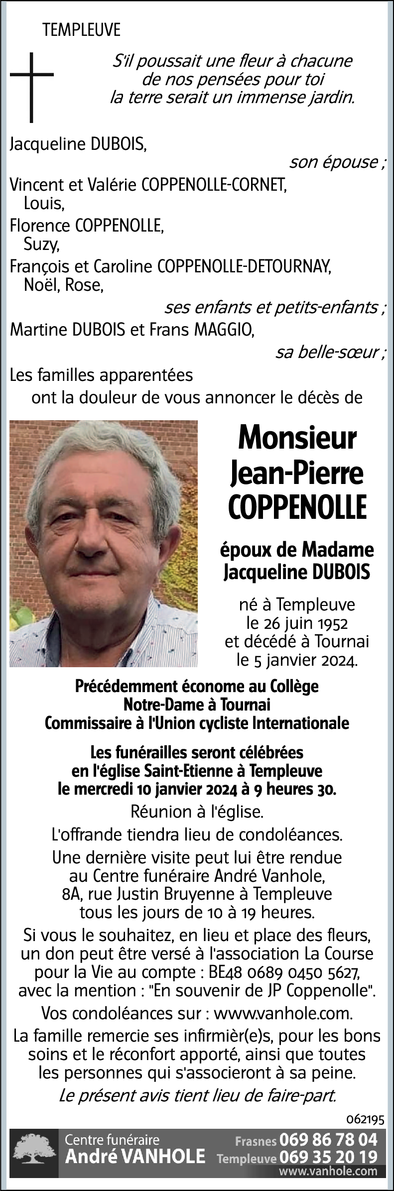 Jean-Pierre COPPENOLLE