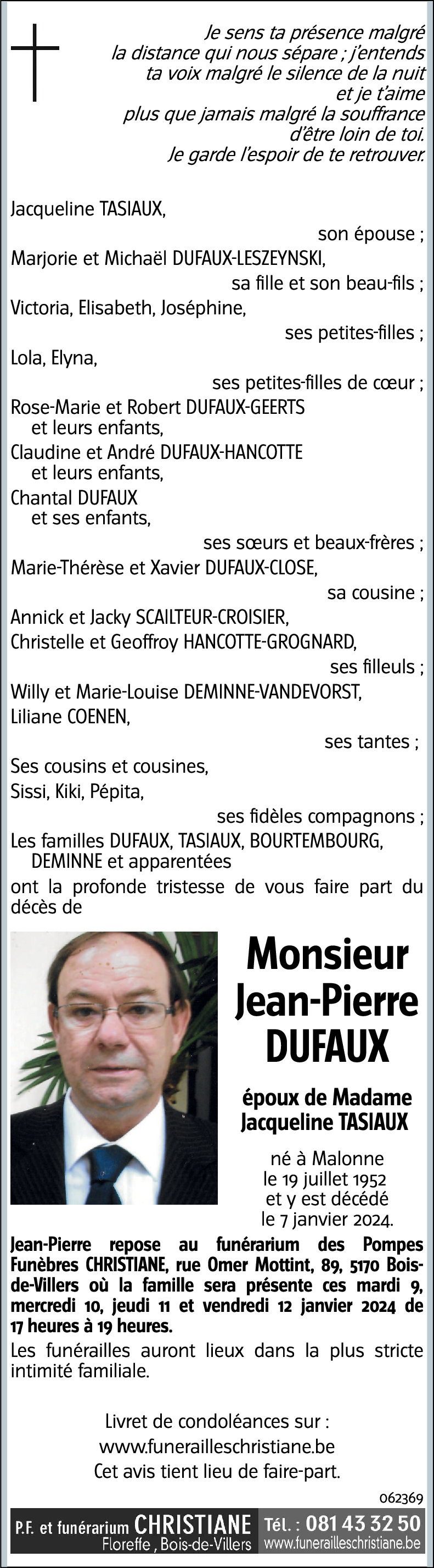 Jean-Pierre DUFAUX