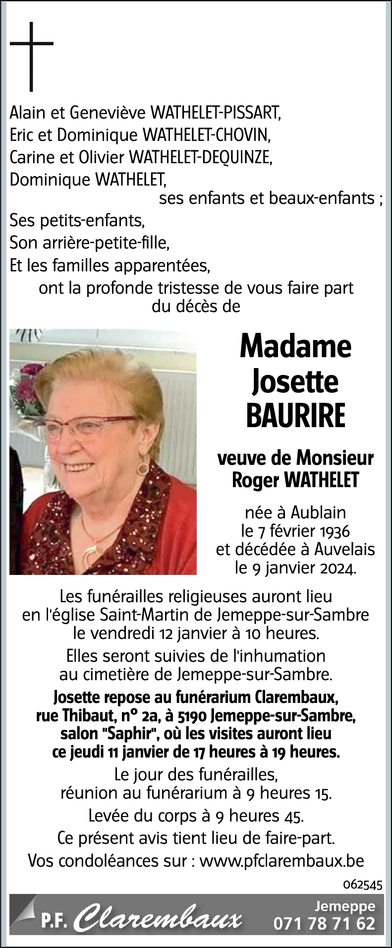 Josette Baurire