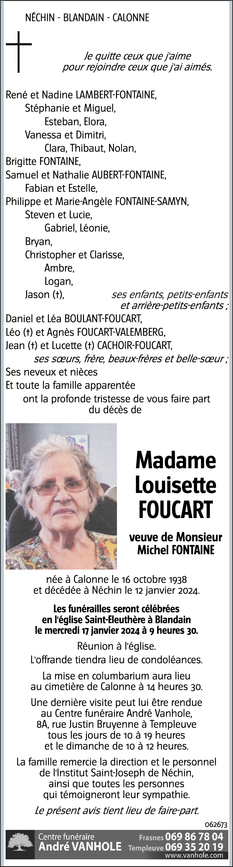 Louisette FOUCART