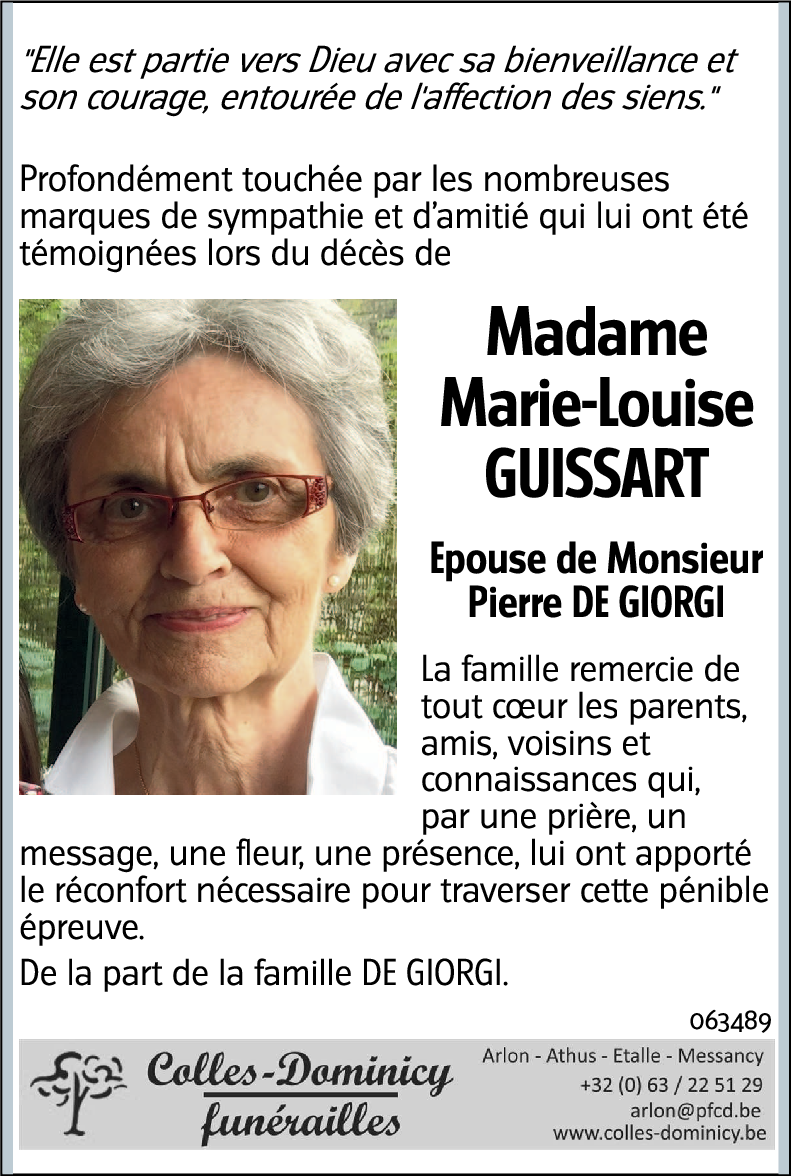 Marie-Louise GUISSART