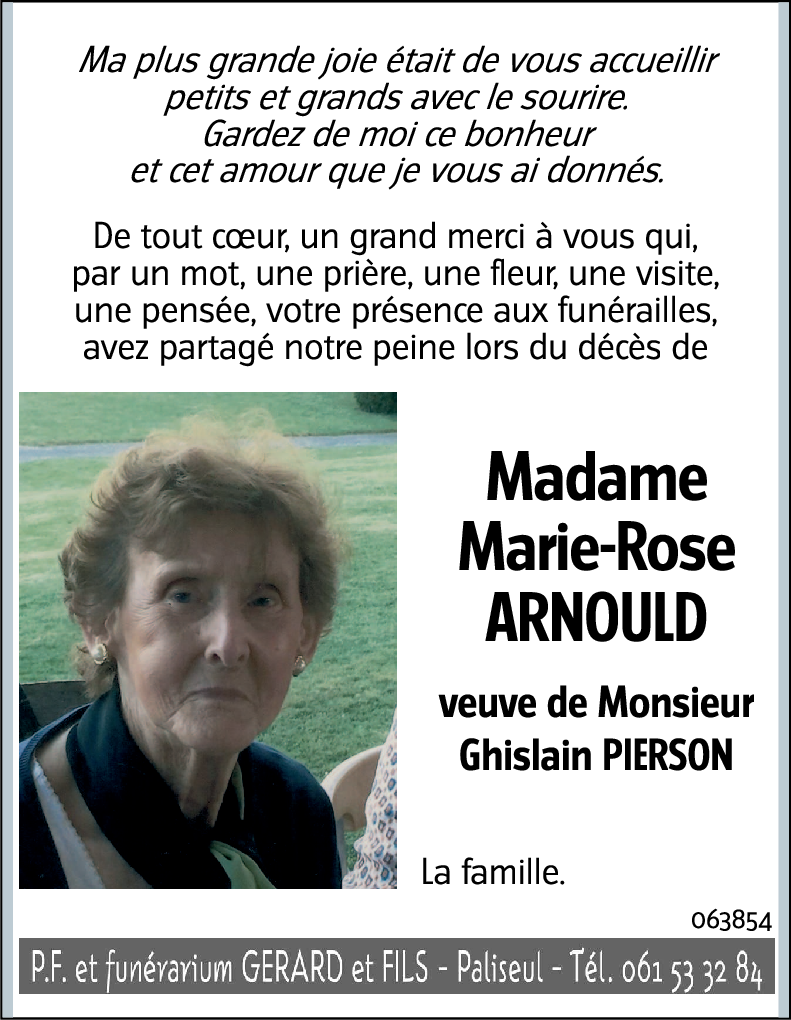 Marie-Rose ARNOULD