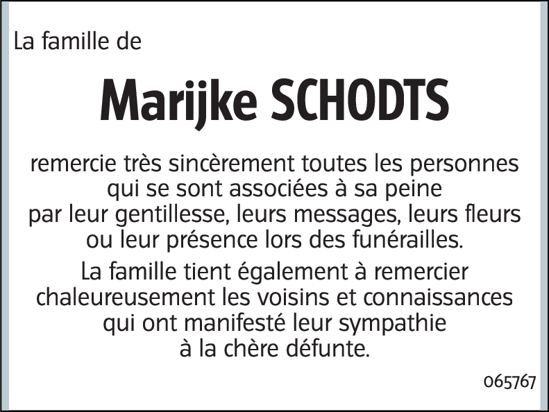 Marijke SCHODTS