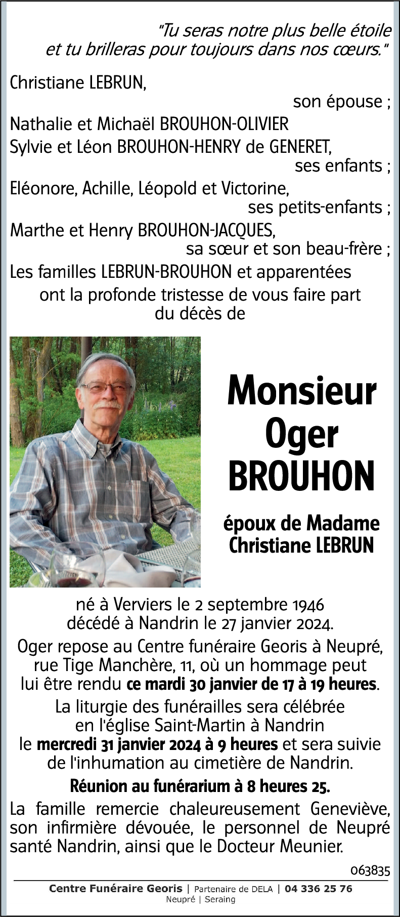 Oger BROUHON