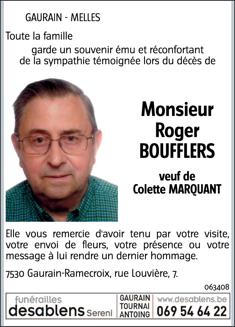 Roger BOUFFLERS