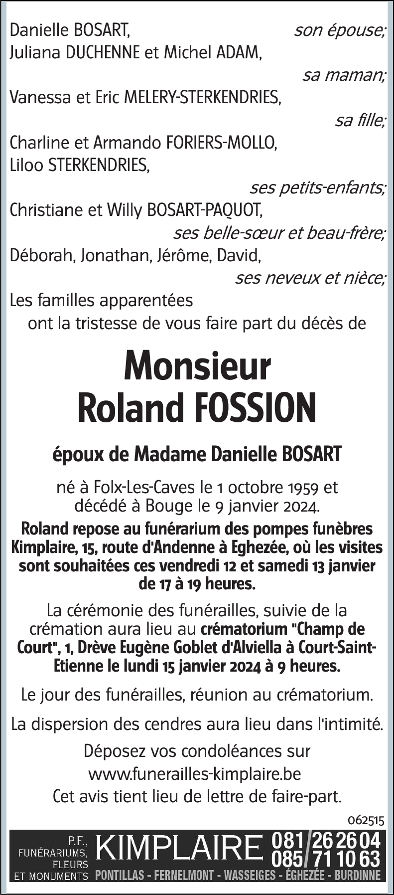 Roland FOSSION