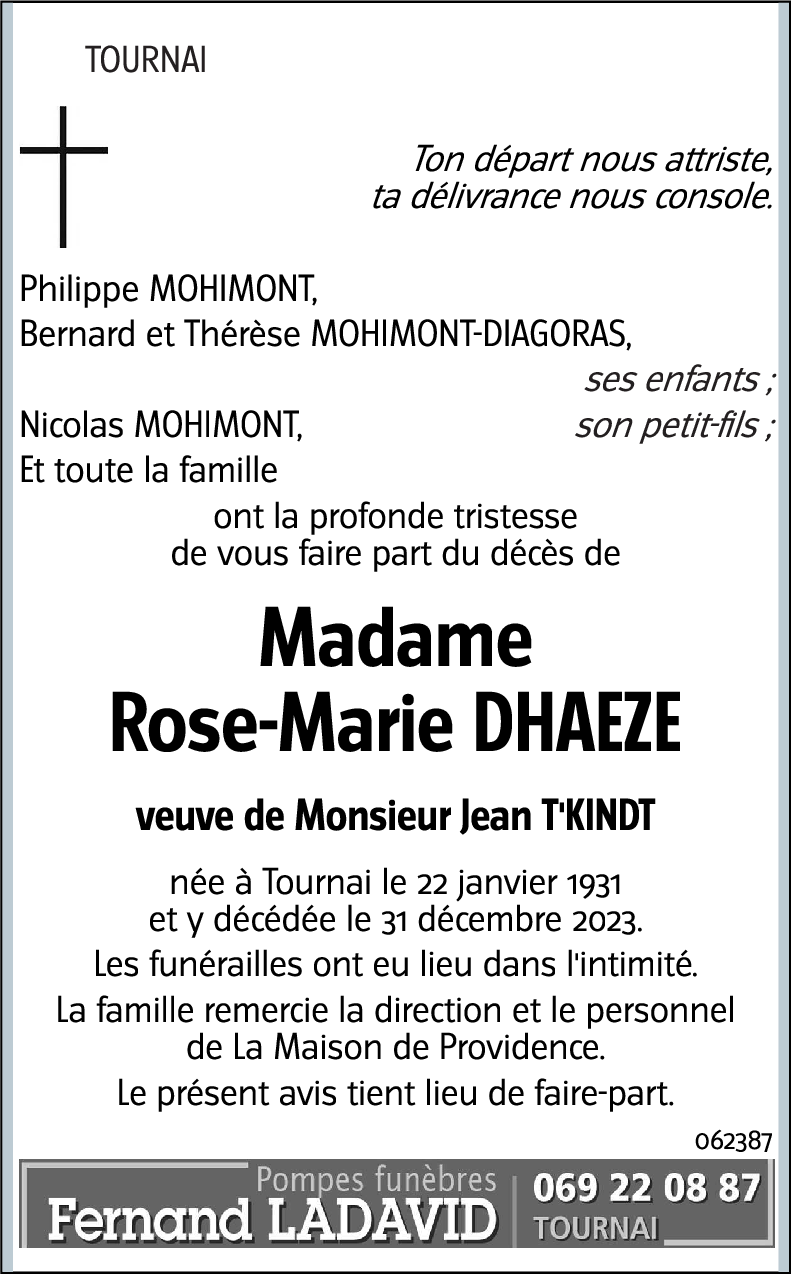 Rose-Marie DHAEZE