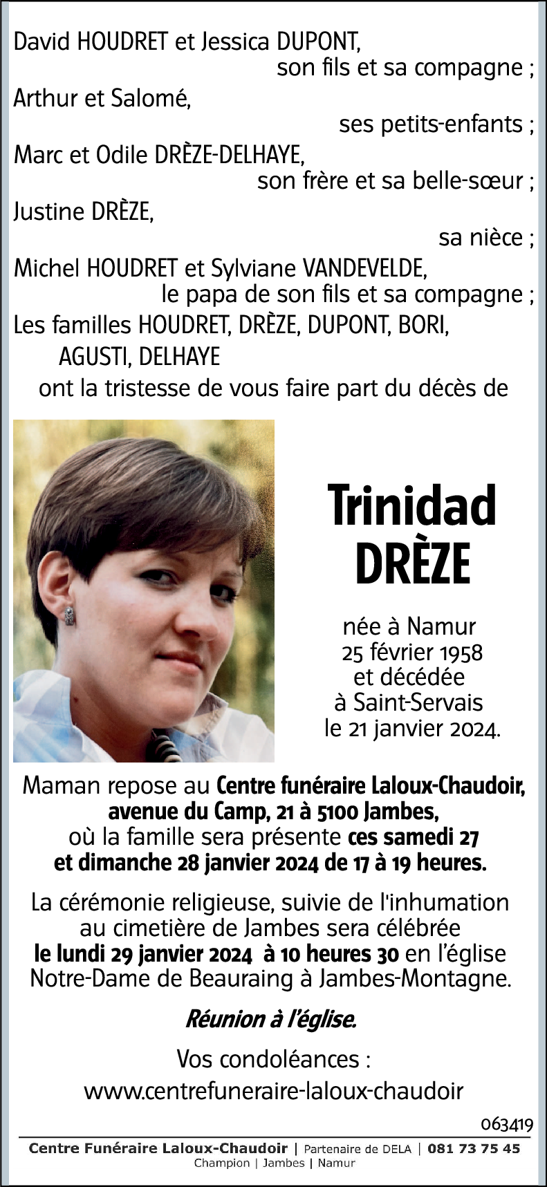 Trinidad DRÈZE