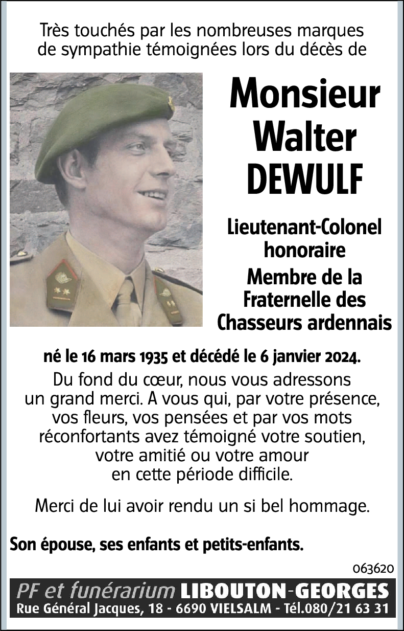 Walter DEWULF