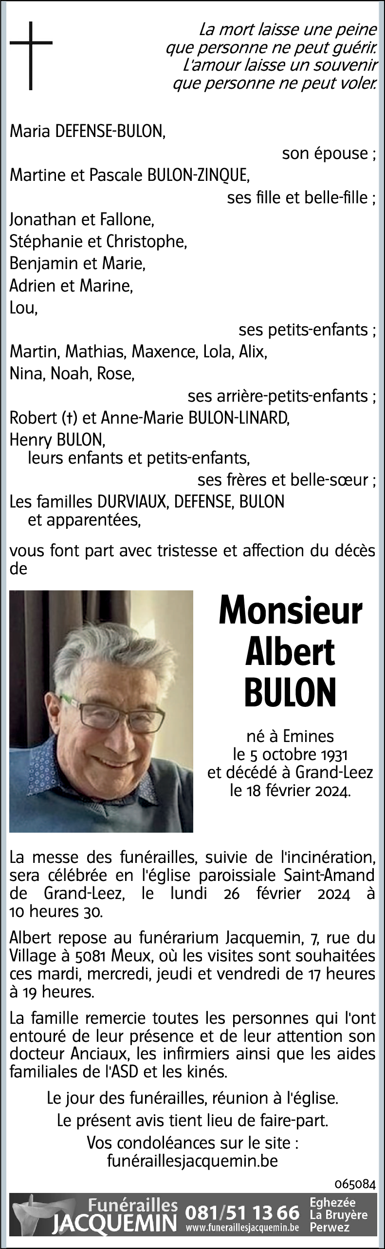 Albert BULON