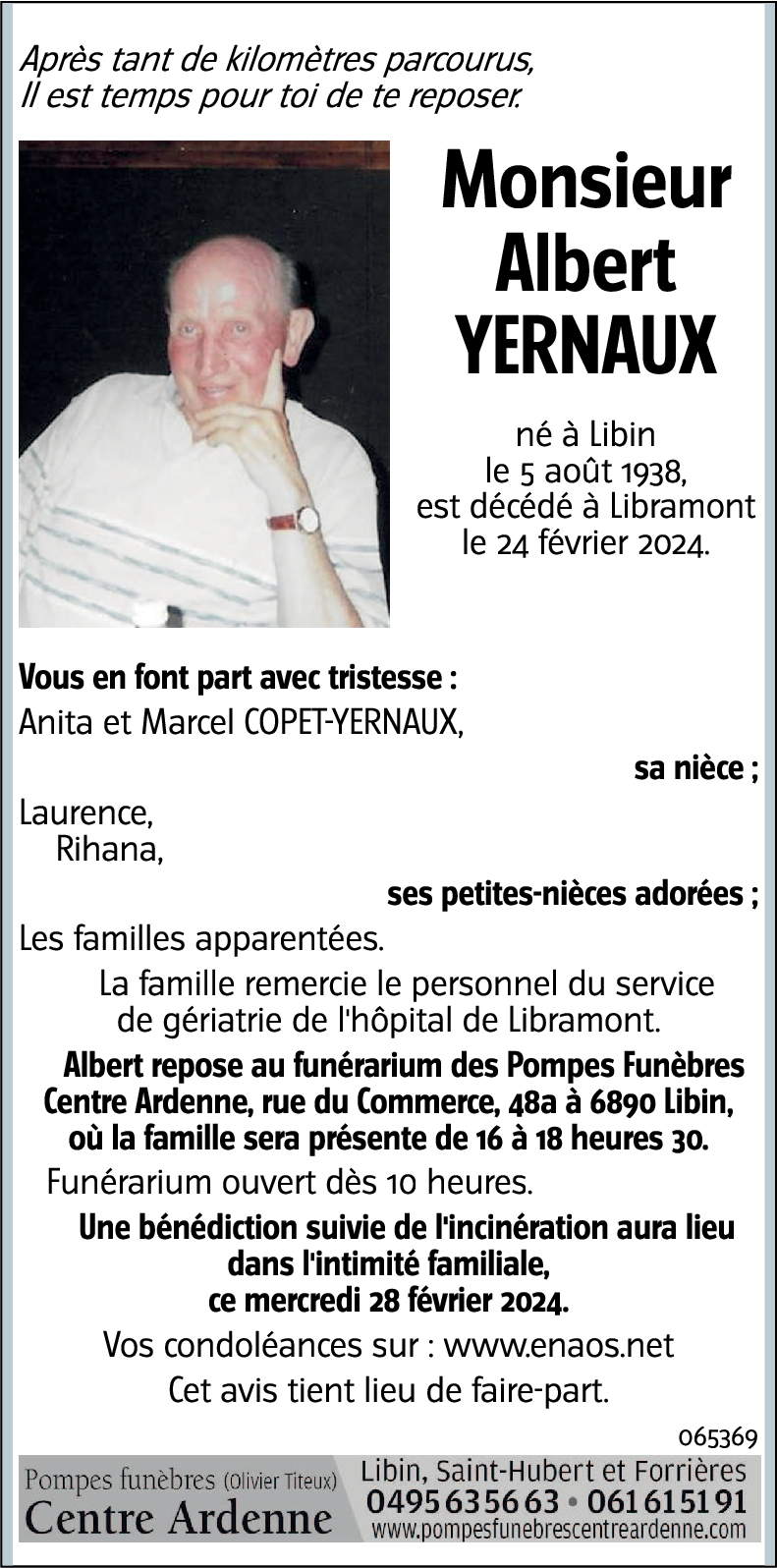 Albert YERNAUX
