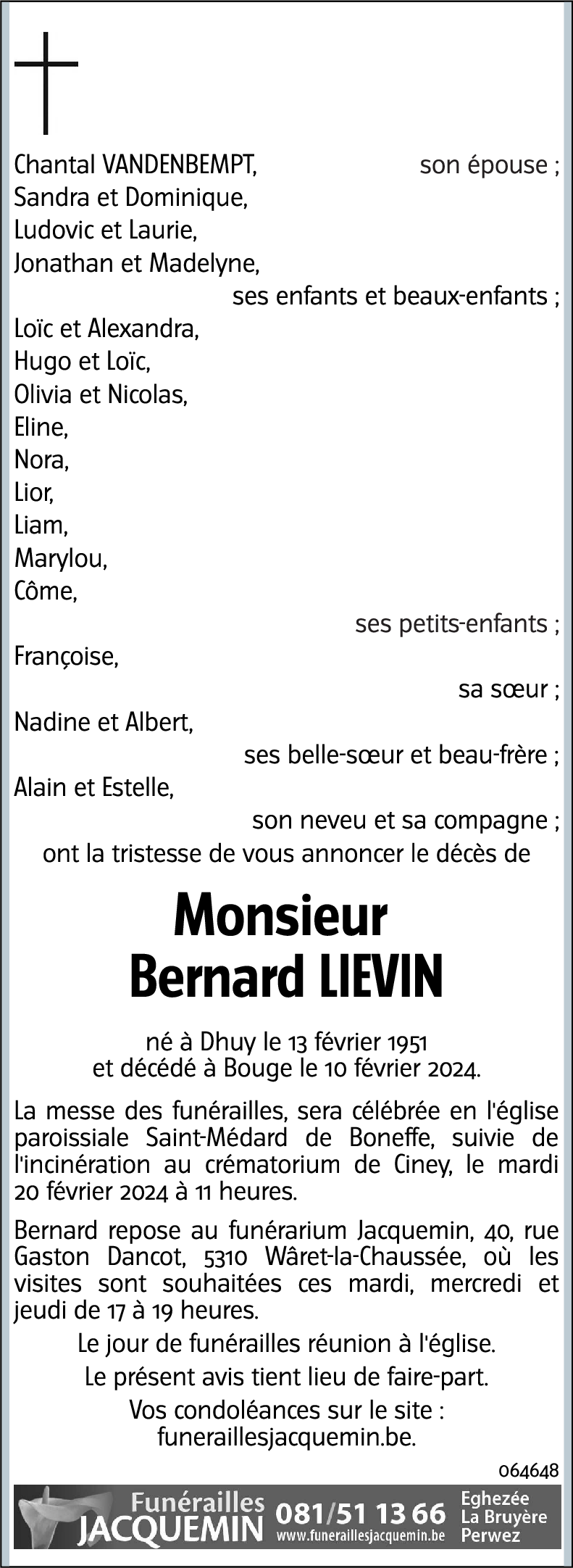 Bernard Lievin