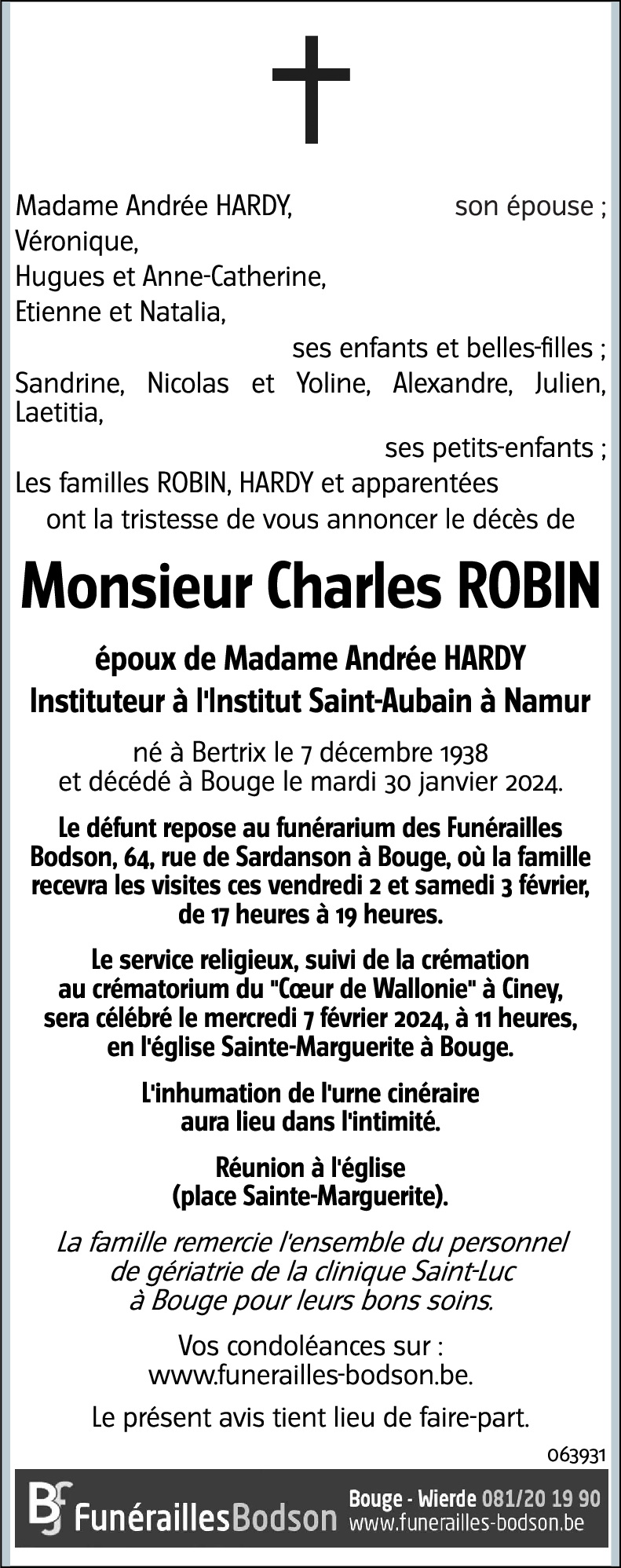 Charles ROBIN