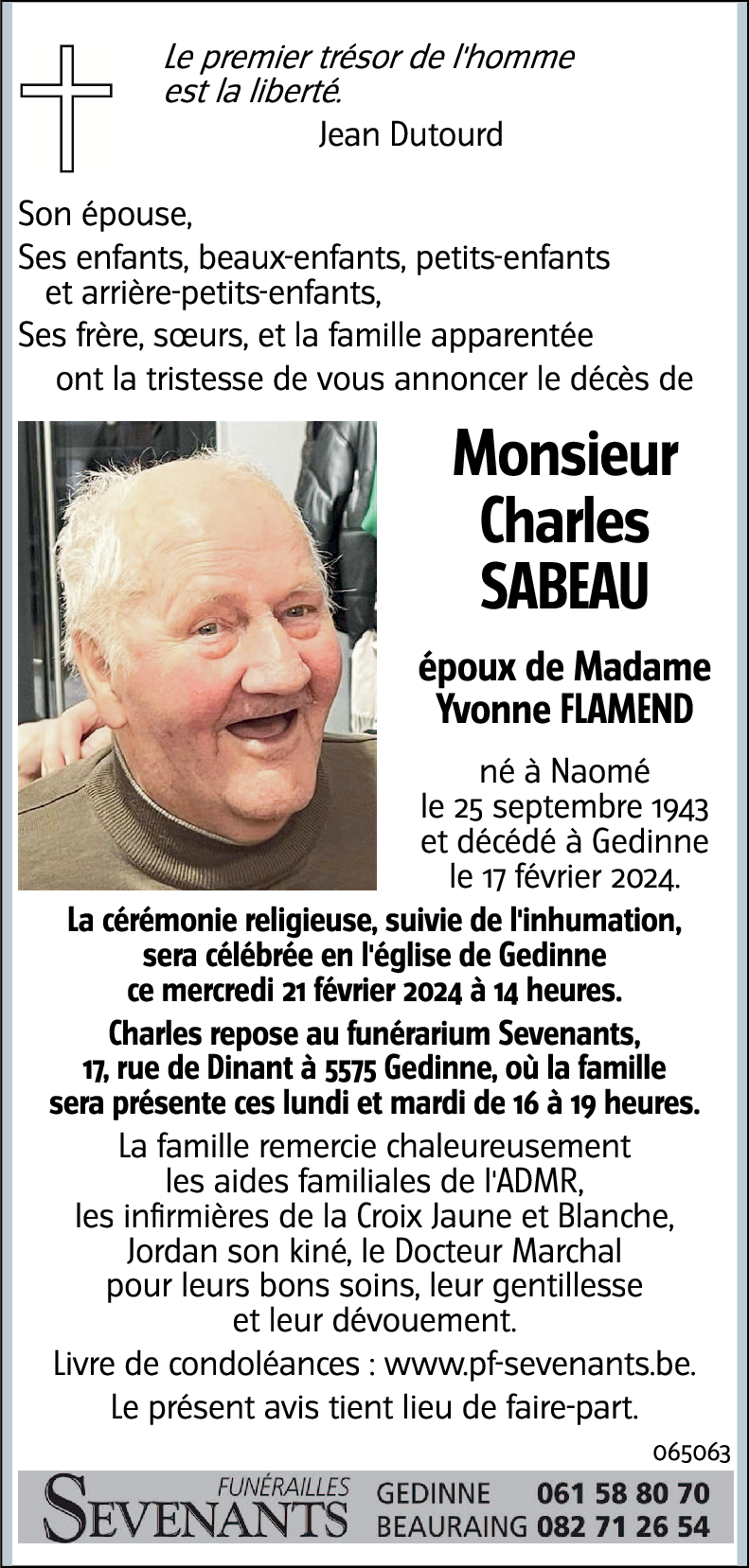 Charles SABEAU
