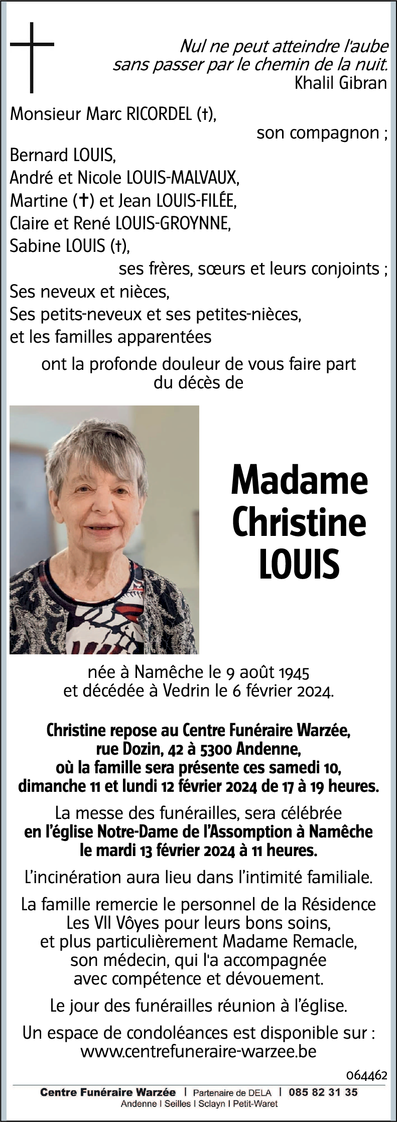 Christine LOUIS