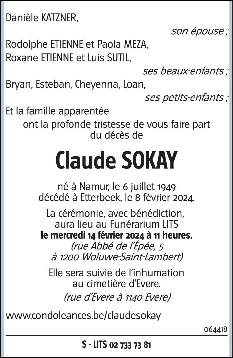 Claude Sokay