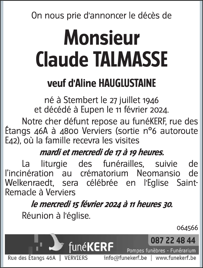 Claude TALMASSE
