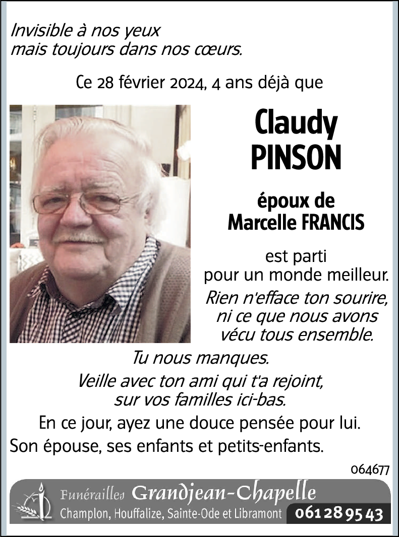 Claudy PINSON