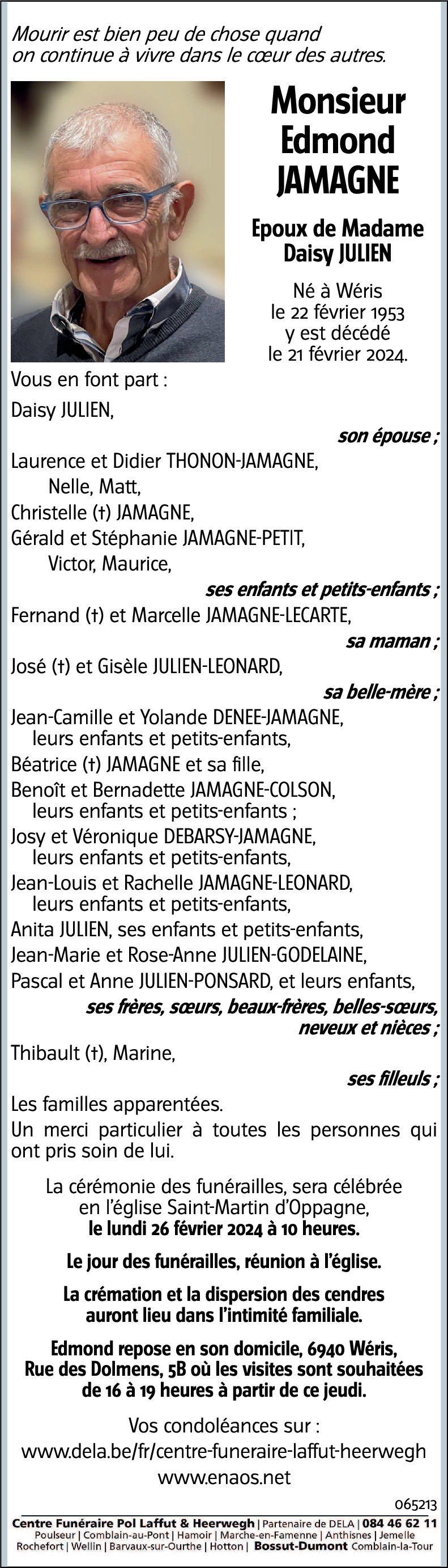 Edmond JAMAGNE