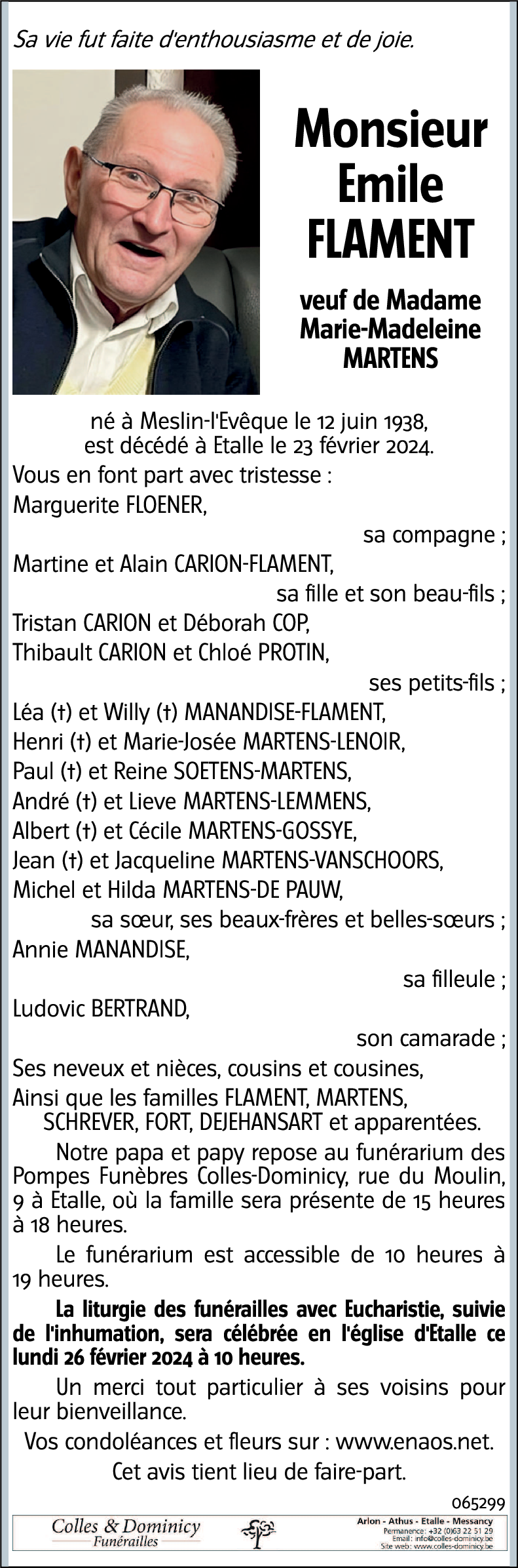 Emile FLAMENT