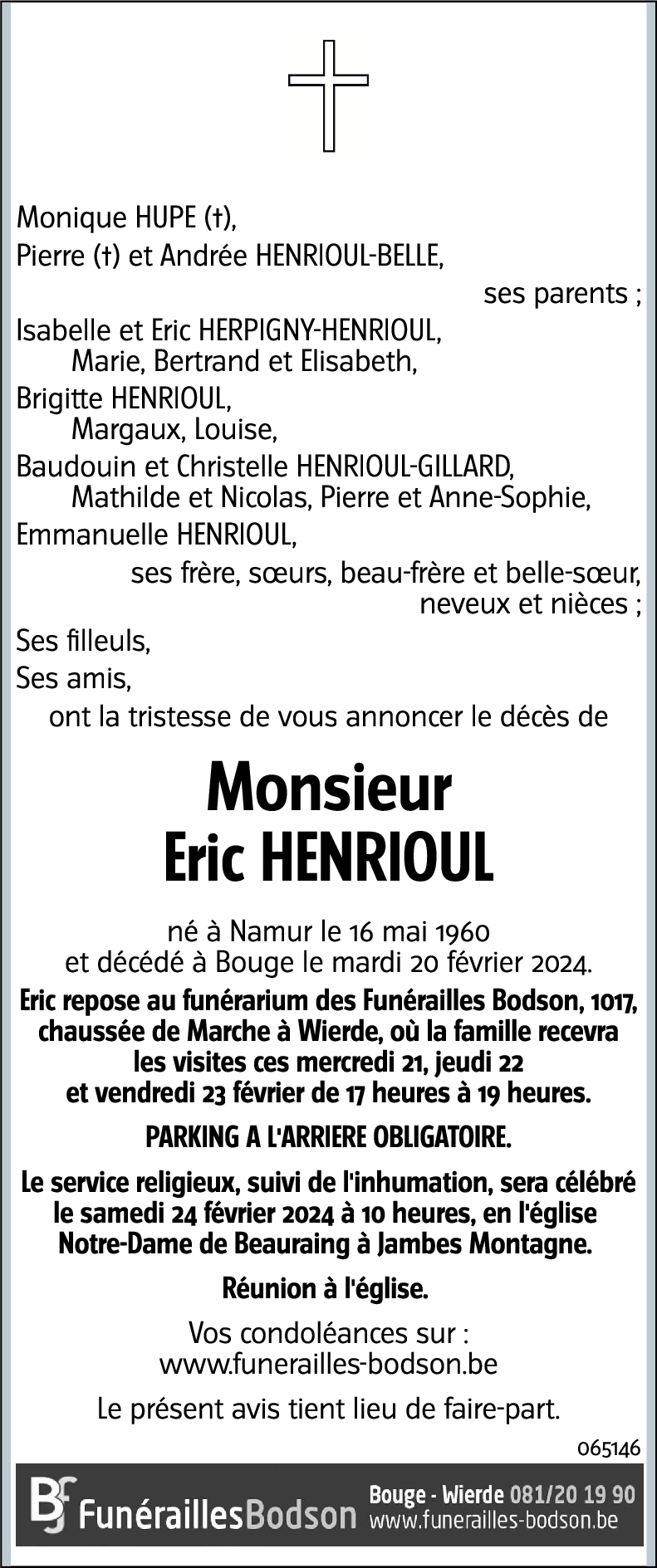 Eric HENRIOUL