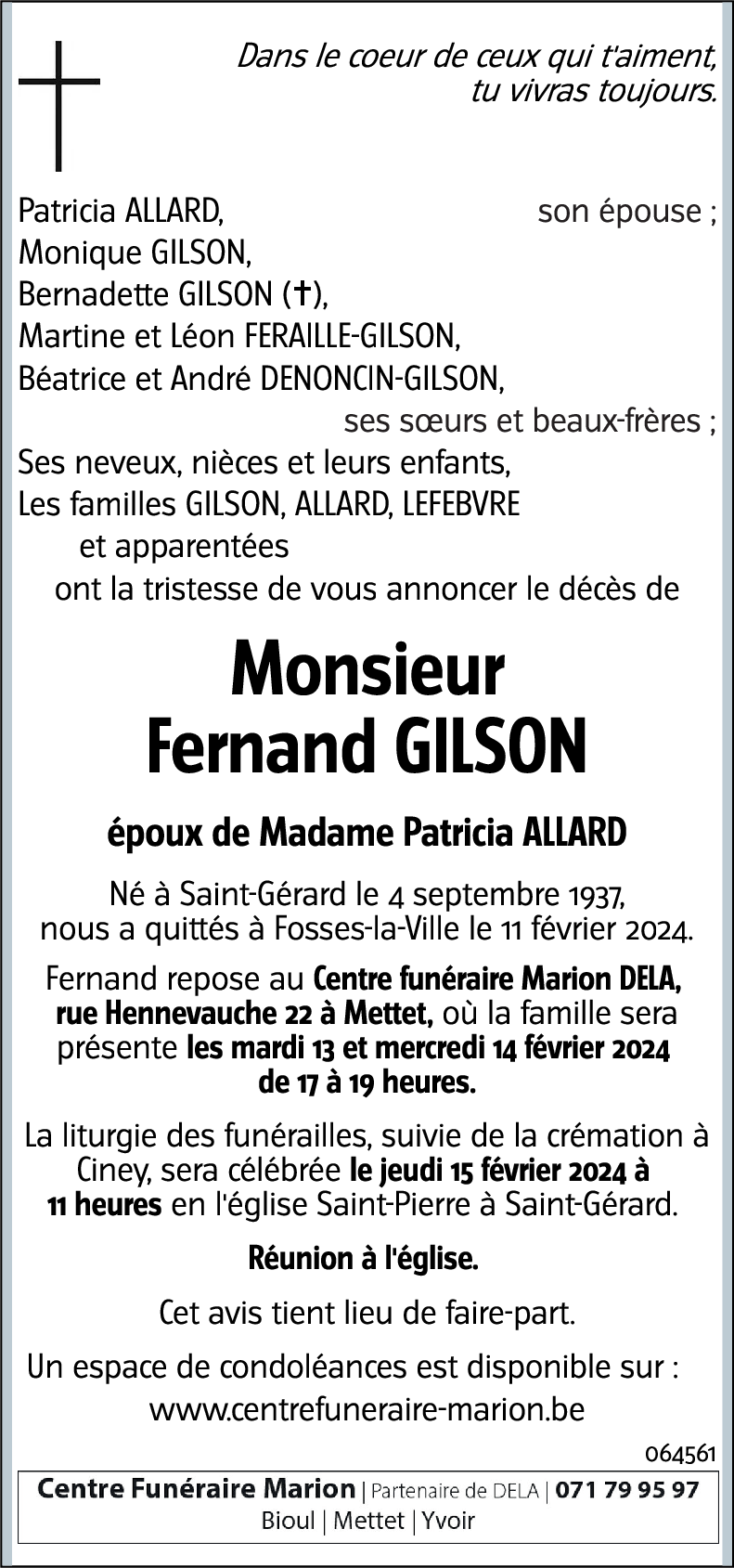 Fernand GILSON