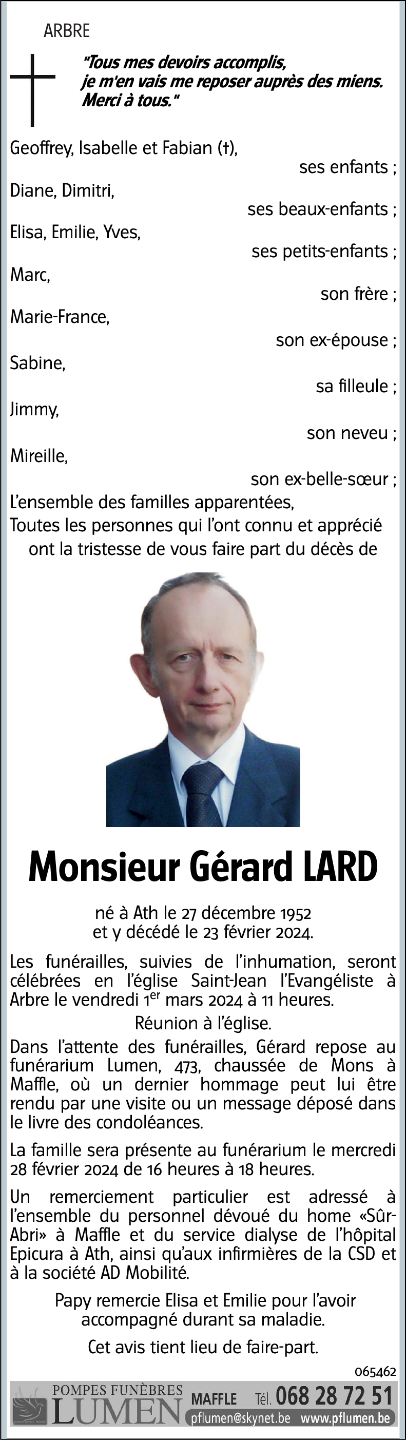 Gérard LARD